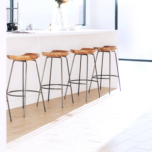 Peninsula Lounge Chair, White Oak